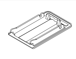 Tiomos - Zamak Adapter for Mirrors & Clear Glass