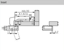 Tiomos Soft-Close Hinge, Impresso 90°